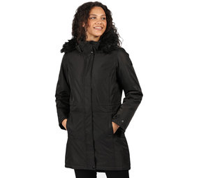 Regatta Lexis Black Winterjas Dames Regatta Lexis Black Winterjas Dames