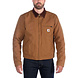 Carhartt Duck Detroit Brown Jacket Heren Carhartt Duck Detroit Brown Jacket Heren