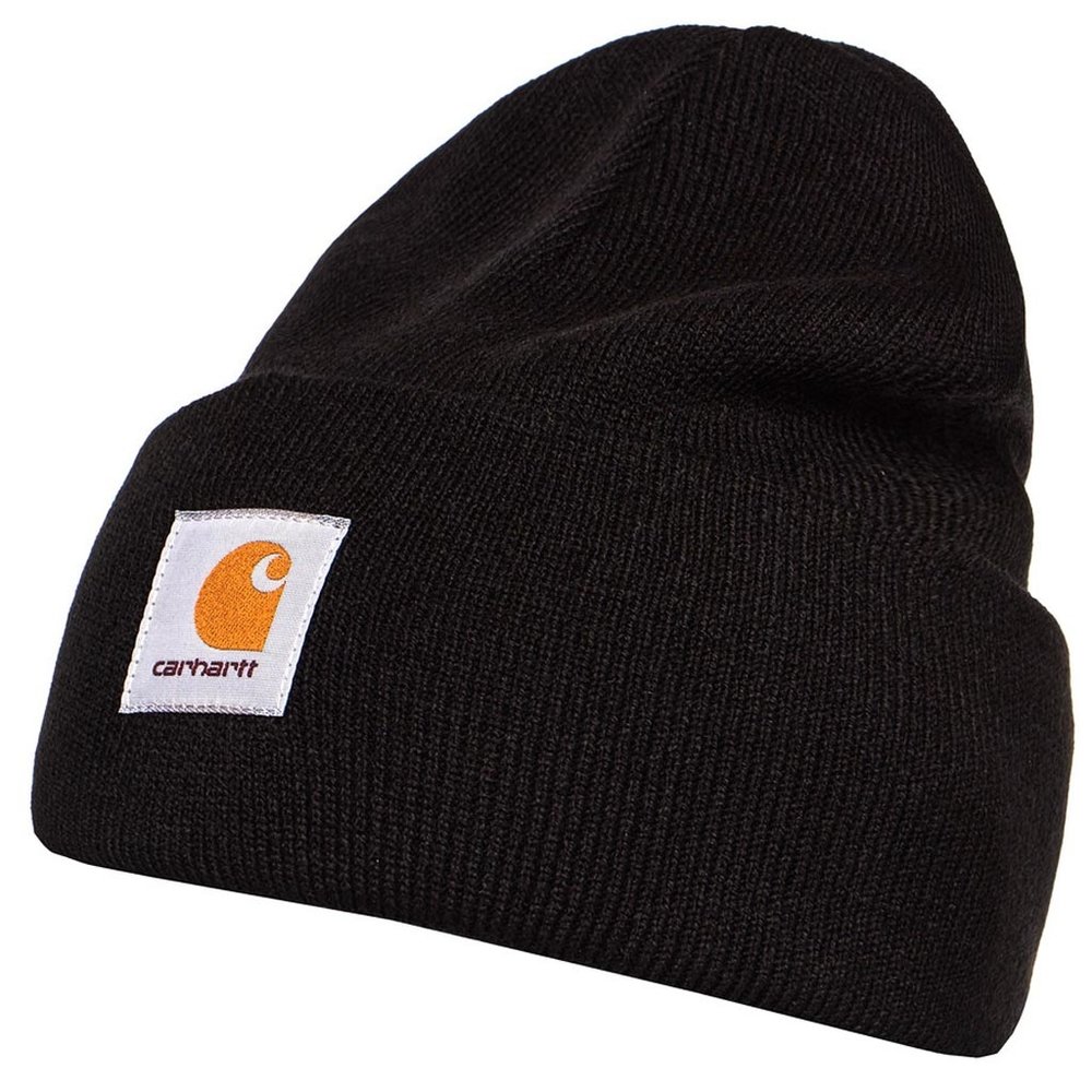 Carhartt A18 Watch Hat Zwart Muts Carhartt A18 Watch Hat Zwart Muts