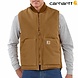 Carhartt Duck Vest Arctic Quilt Lined Bruin Bodywarmer Heren Carhartt Duck Vest Arctic Quilt Lined Bruin Bodywarmer Heren