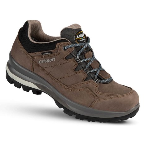 Grisport Bari Low Brown Wandelschoenen Dames Grisport Bari Low Brown Wandelschoenen Dames