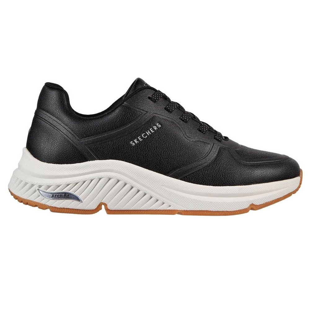 Wandelsneakers Skechers Arch Fit Mile Makers Black Dames - BD Store