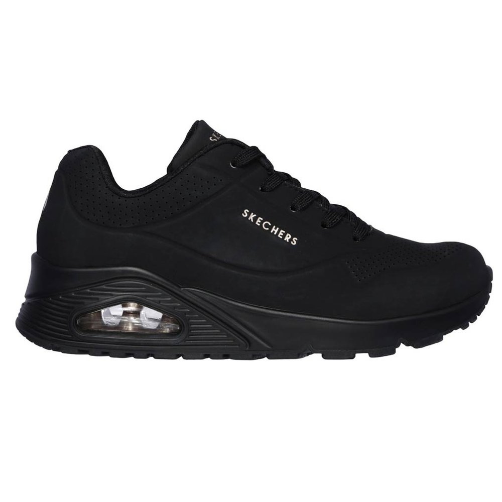 Skechers Uno Stand On Air Black Wandelsneakers Heren Skechers Uno Stand On Air Black Wandelsneakers Heren