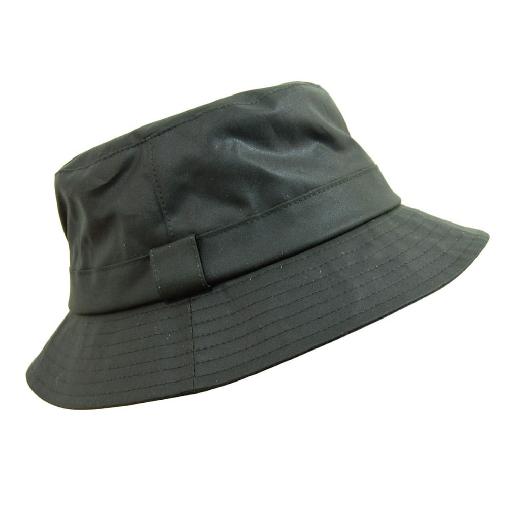 Game Wax Cotton Bush Hat Olive Vissershoedje Game Wax Cotton Bush Hat Olive Vissershoedje