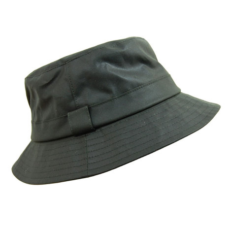 Game Wax Cotton Bush Hat Olive Vissershoedje Game Wax Cotton Bush Hat Olive Vissershoedje