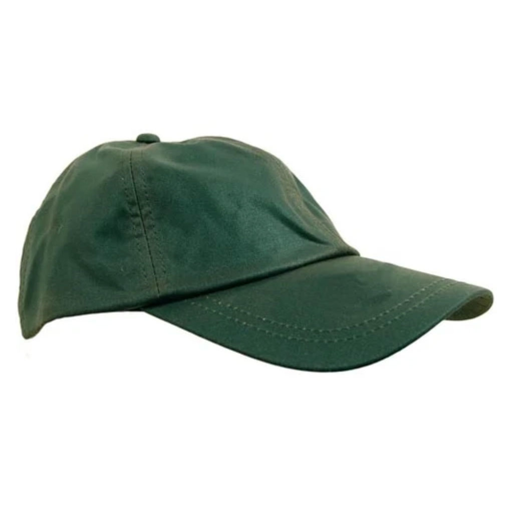 Wax Cotton Olive Baseball Cap