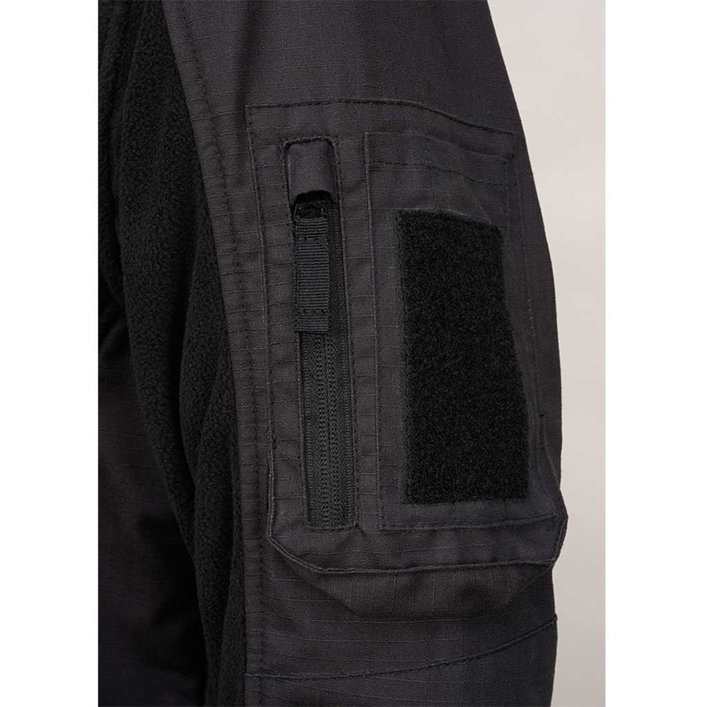 Brandit Functional Zwart Fleece Jas Heren