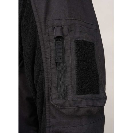 Brandit Functional Zwart Fleece Jas Heren