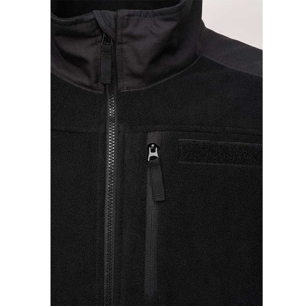 Brandit Functional Zwart Fleece Jas Heren