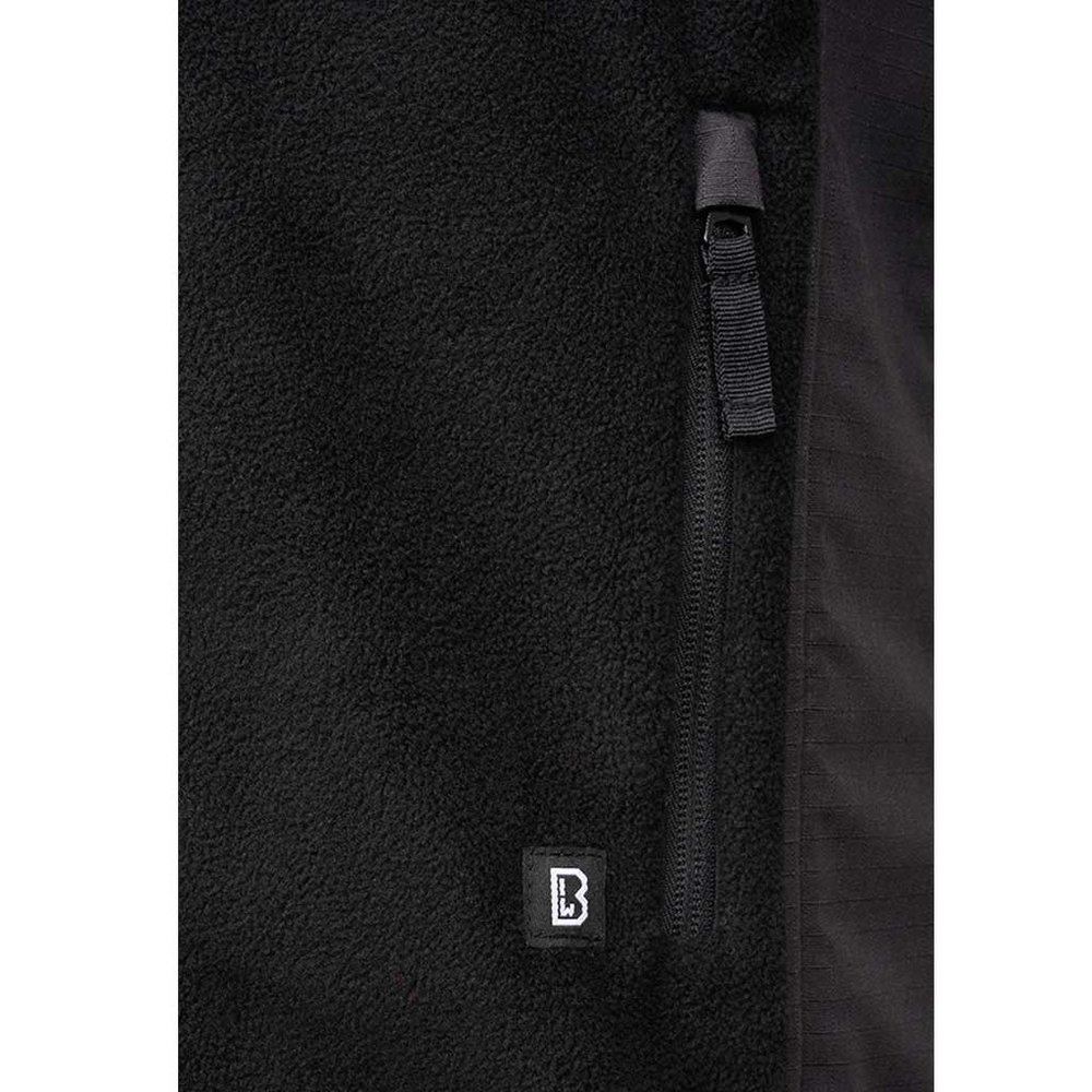 Brandit Functional Zwart Fleece Jas Heren