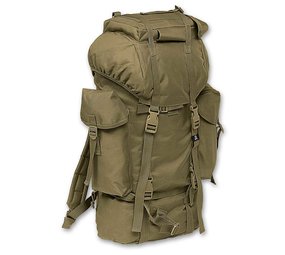 Brandit Combat Backpack Olive 65 Liter Rugzak Brandit Combat Backpack Olive 65 Liter Rugzak