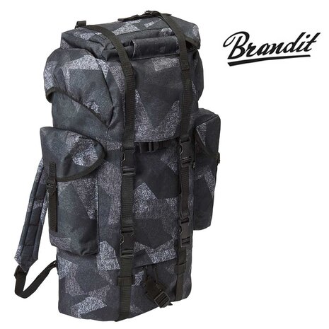 Brandit Combat Backpack Night Camo Digital 65 Liter Rugzak Brandit Combat Backpack Night Camo Digital 65 Liter Rugzak