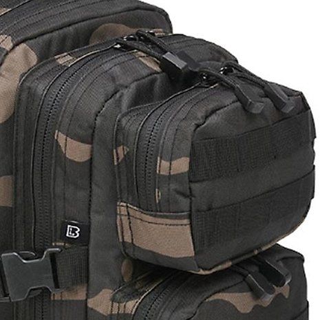 Brandit US Cooper Medium Dark Camo 25 Liter Rugzak Brandit US Cooper Medium Dark Camo 25 Liter Rugzak