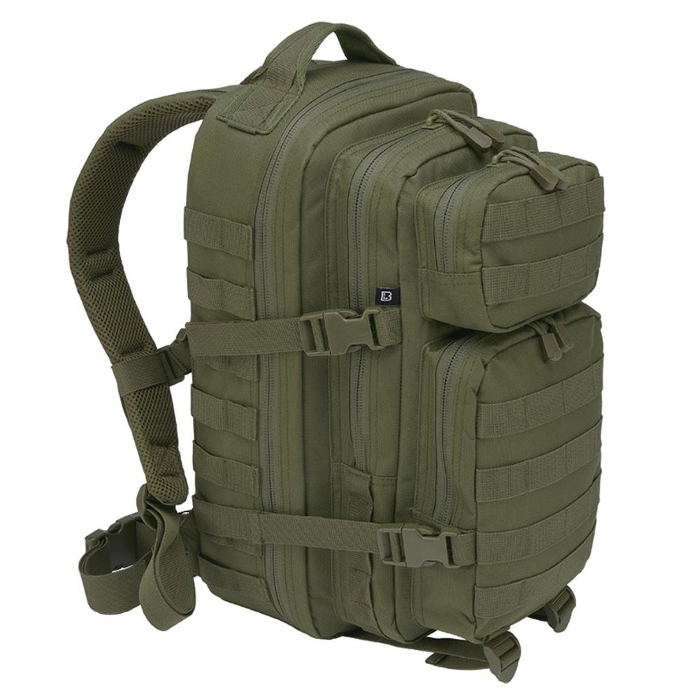 Brandit US Cooper Medium Olive 25 Liter Rugzak Brandit US Cooper Medium Olive 25 Liter Rugzak