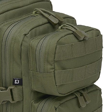 Brandit US Cooper Medium Olive 25 Liter Rugzak Brandit US Cooper Medium Olive 25 Liter Rugzak