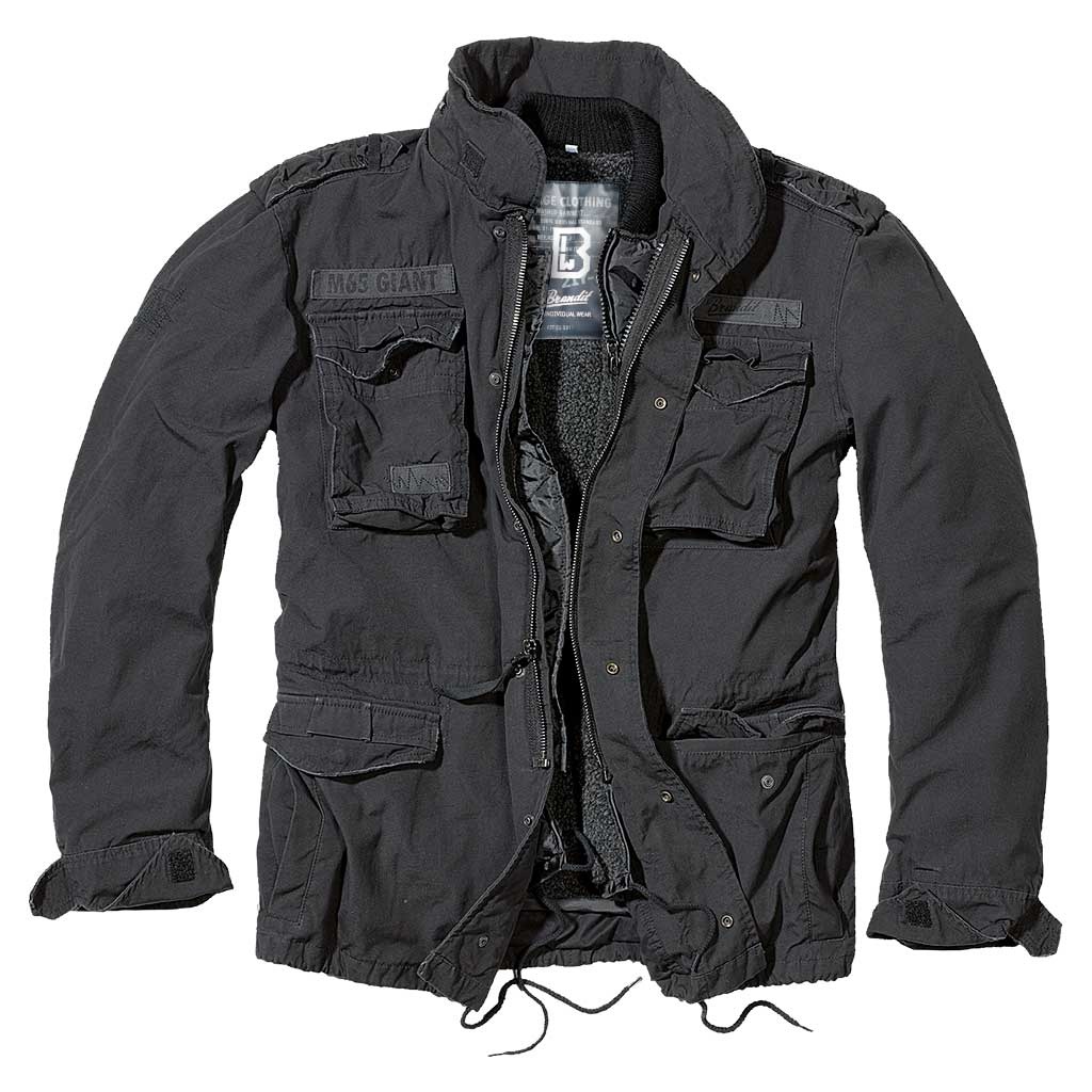 M-65 Giant Zwart Winterjas Heren M-65 Giant Zwart Winterjas Heren