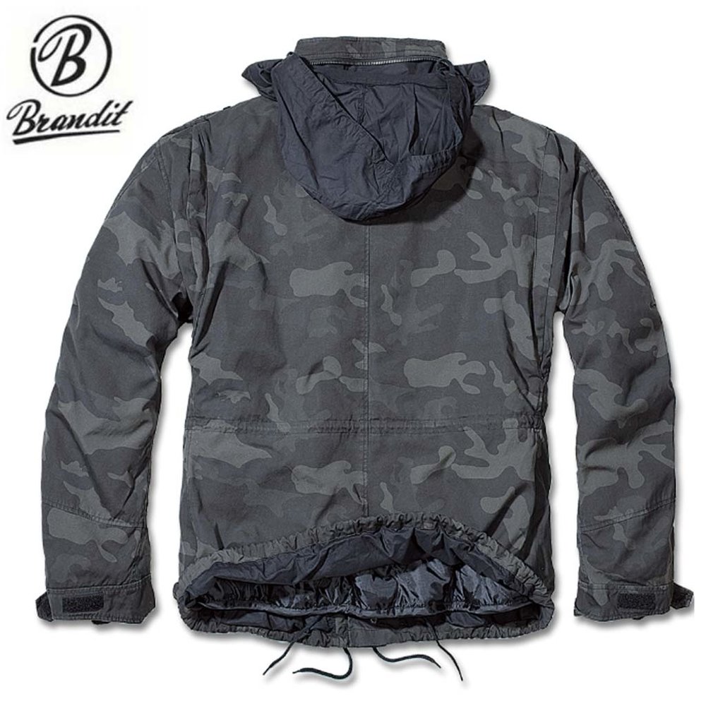 Brandit M-65 Giant Dark Camo Winterjas Heren Brandit M-65 Giant Dark Camo Winterjas Heren