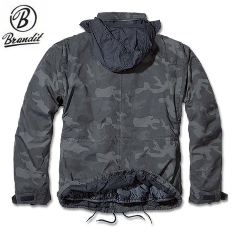 Brandit M-65 Giant Dark Camo Winterjas Heren Brandit M-65 Giant Dark Camo Winterjas Heren