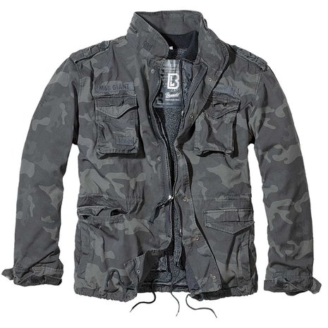 Brandit M-65 Giant Dark Camo Winterjas Heren Brandit M-65 Giant Dark Camo Winterjas Heren