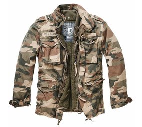 Brandit M65 Giant Light Woodland Winterjas Heren