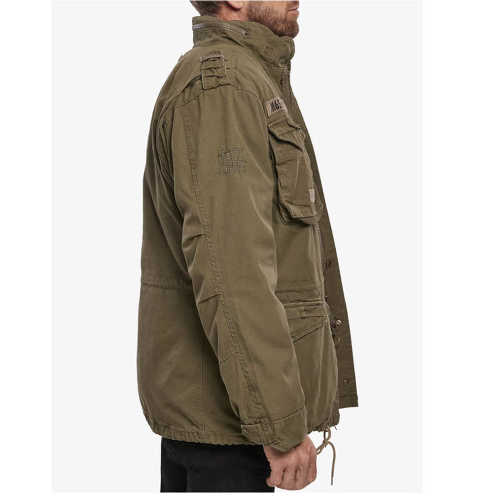 Brandit M-65 Giant Olive Winterjas Heren Brandit M-65 Giant Olive Winterjas Heren