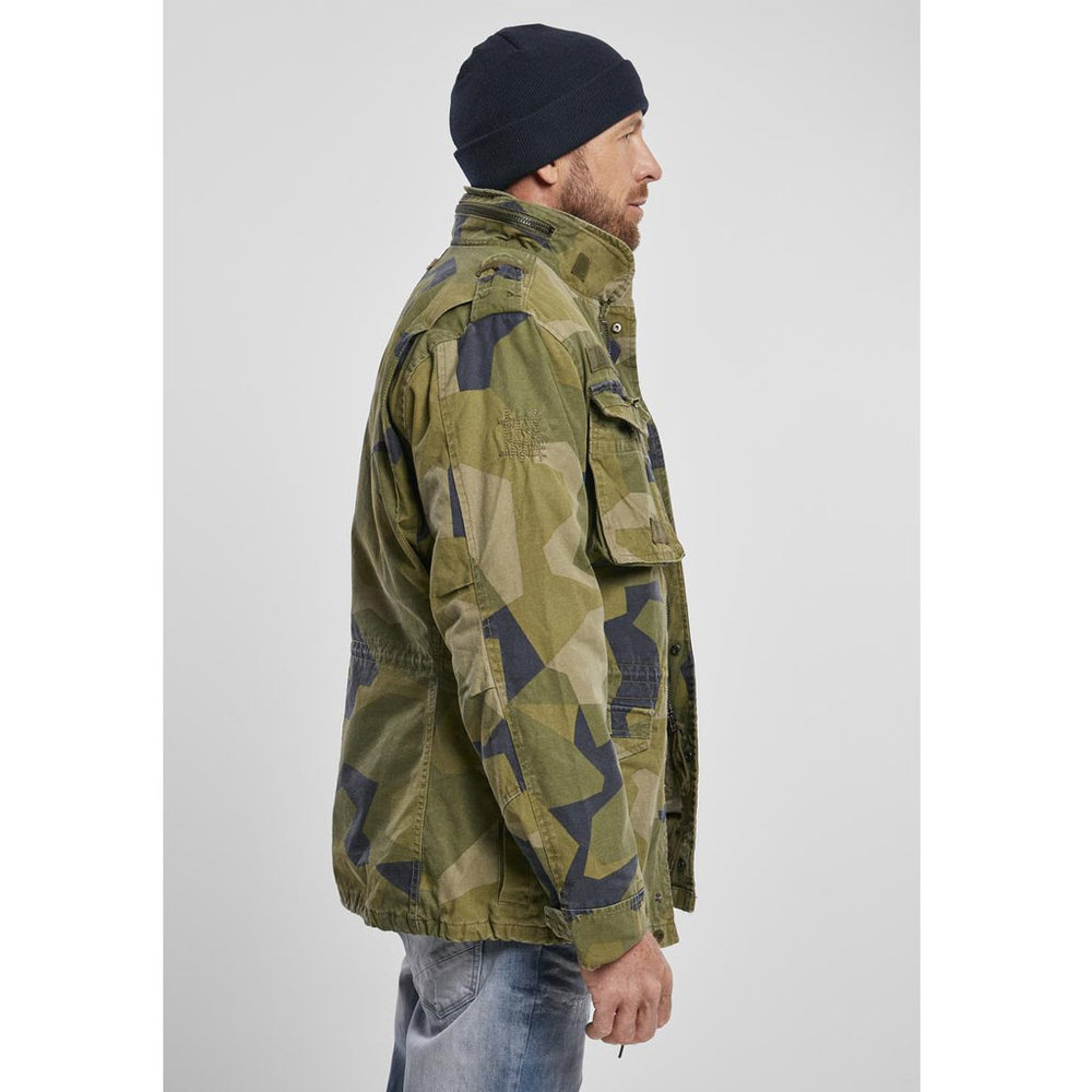 Brandit M-65 Giant Swedish Camo Winterjas Heren Brandit M-65 Giant Swedish Camo Winterjas Heren