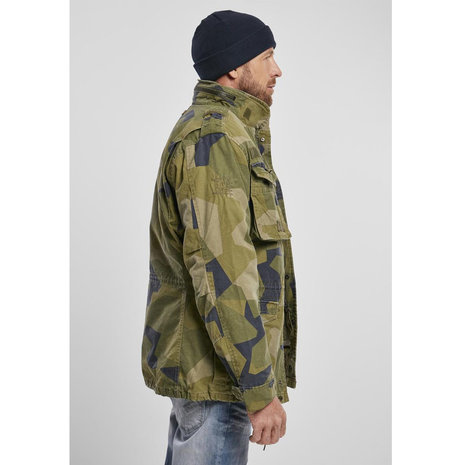 Brandit M-65 Giant Swedish Camo Winterjas Heren Brandit M-65 Giant Swedish Camo Winterjas Heren