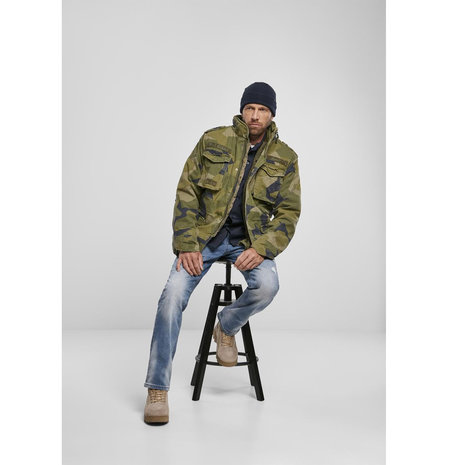 Brandit M-65 Giant Swedish Camo Winterjas Heren Brandit M-65 Giant Swedish Camo Winterjas Heren