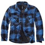 Brandit Lumberjacket Zwart Blauw Vest Heren