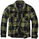 Brandit Lumberjacket Zwart Olijf Vest Heren