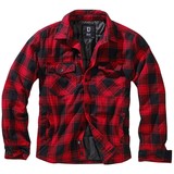 Brandit Lumberjacket Rood Zwart Vest Heren