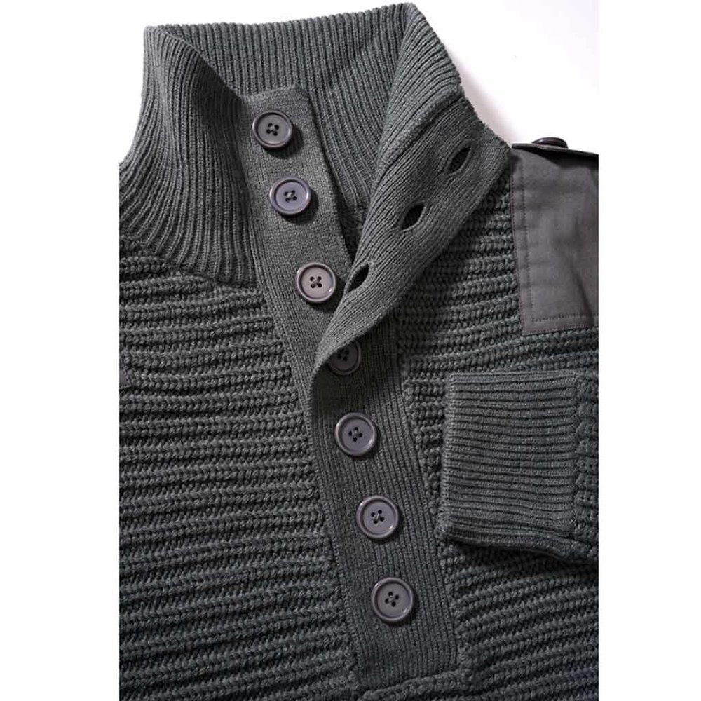 Brandit Alpin Pullover Antraciet Sweater Heren Brandit Alpin Pullover Antraciet Sweater Heren