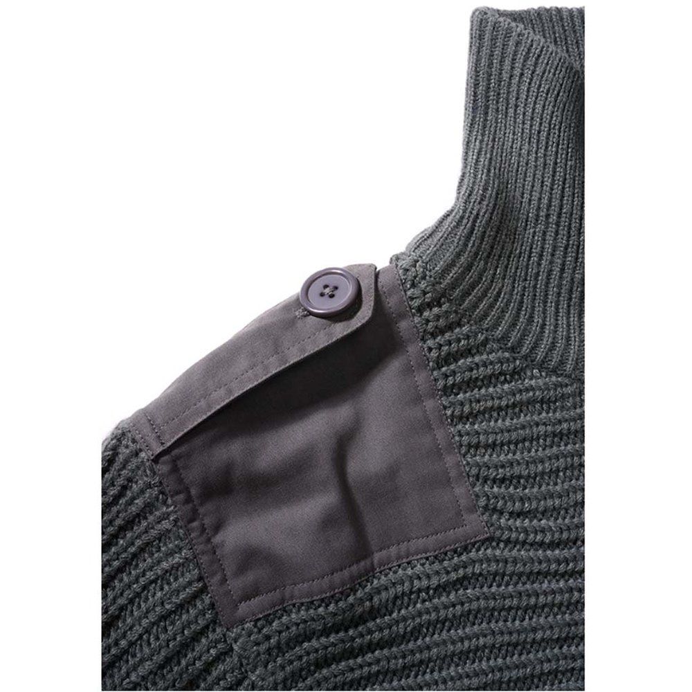 Brandit Alpin Pullover Antraciet Sweater Heren Brandit Alpin Pullover Antraciet Sweater Heren