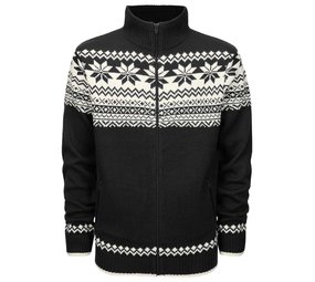 Brandit Cardigan Zwart Noors Vest Heren Brandit Cardigan Zwart Noors Vest Heren