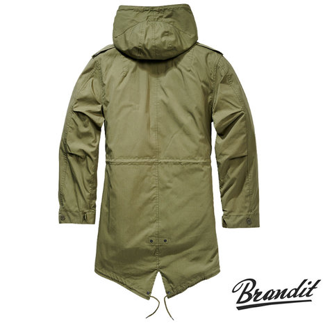 Brandit M51 US Parka Olijf Jas Heren