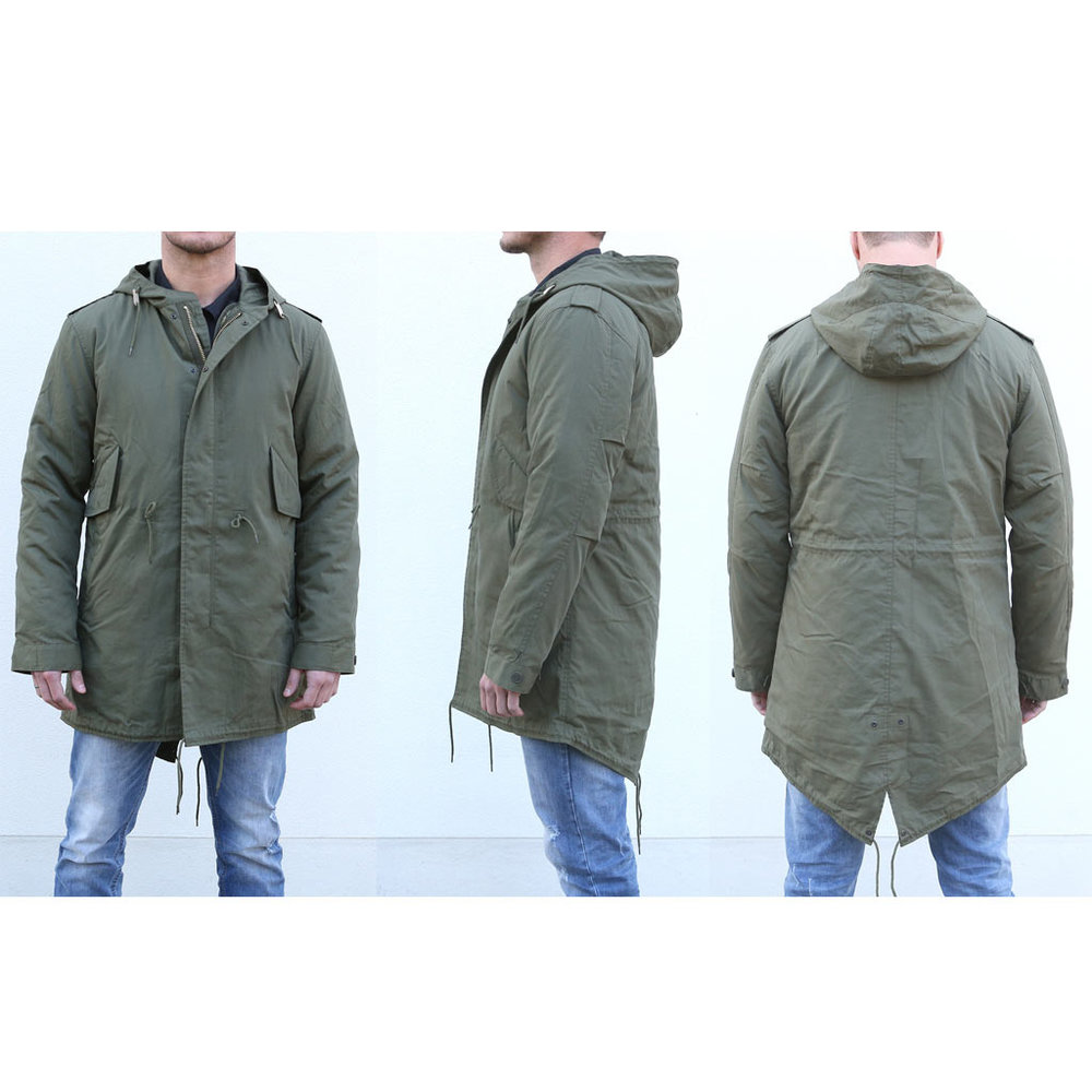 Brandit M51 US Parka Olijf Jas Heren