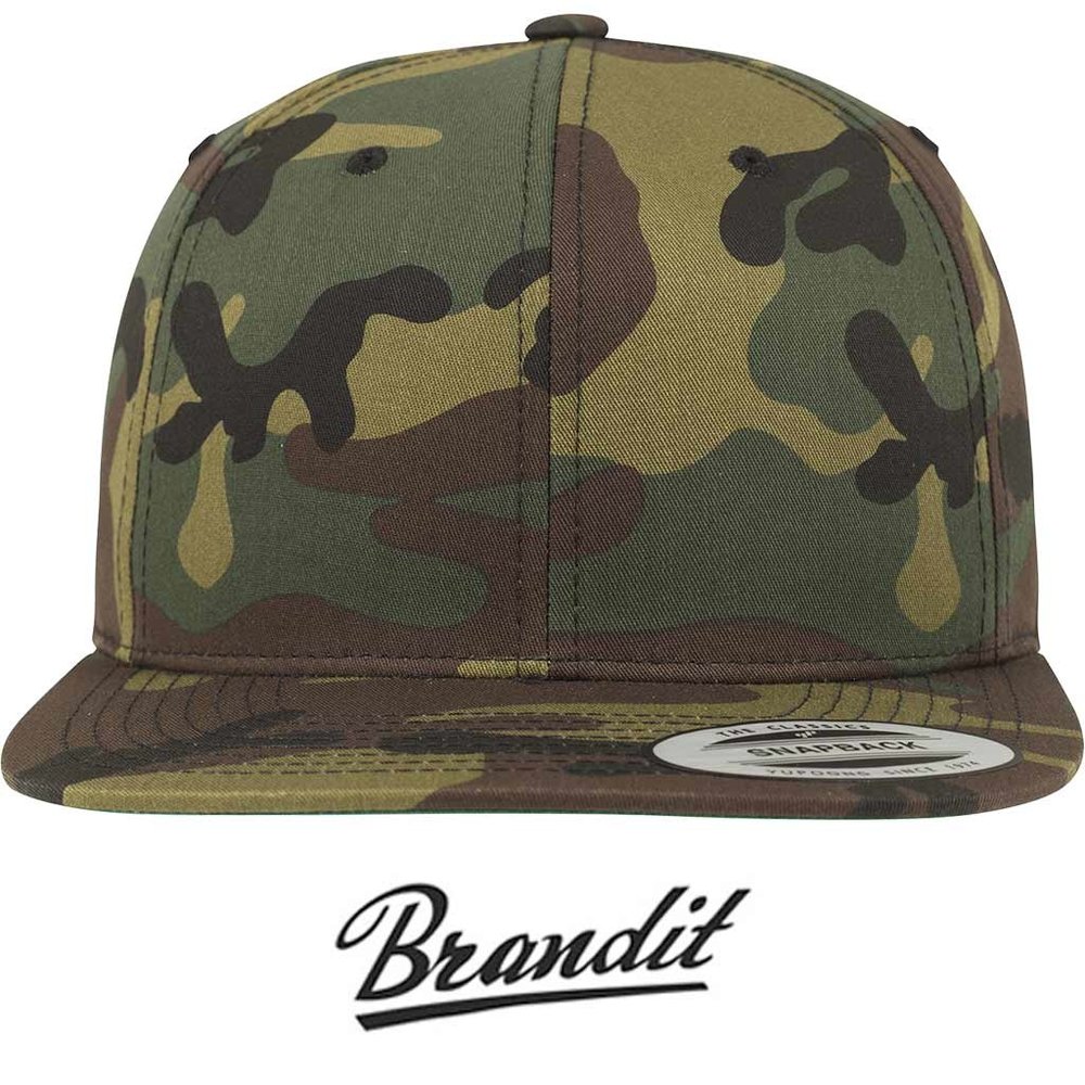 Brandit Camo Classic Snapback Cap Brandit Camo Classic Snapback Cap