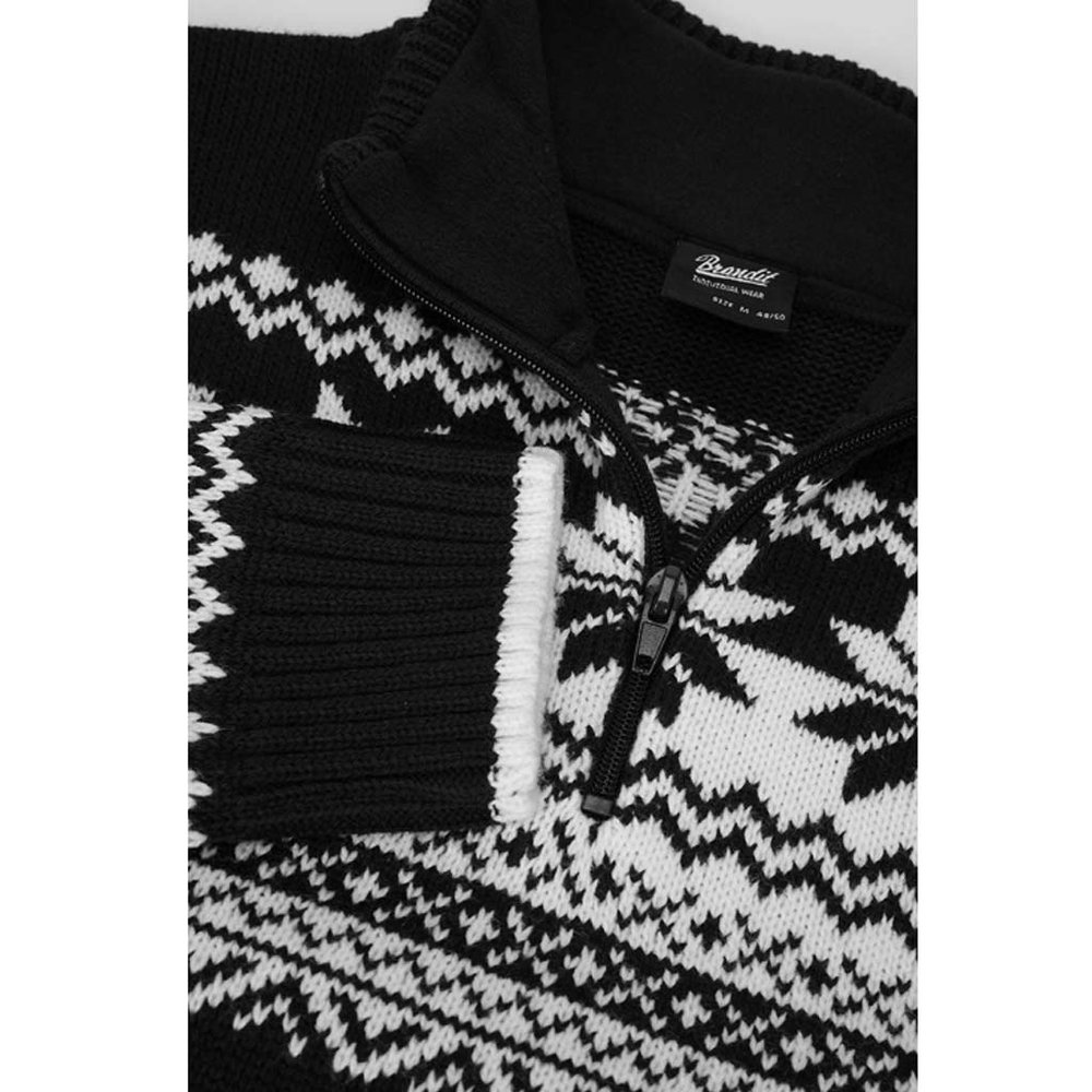 Brandit Troyer Zwart Noorse Trui Heren