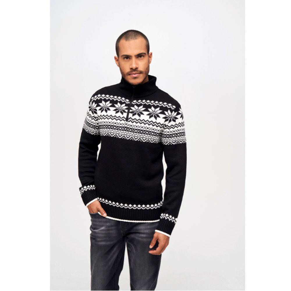 Brandit Troyer Zwart Noorse Trui Heren