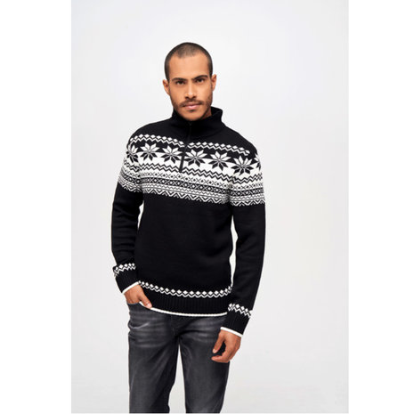 Brandit Troyer Zwart Noorse Trui Heren