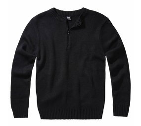 Brandit Army Pullover Zwart Sweater Heren Brandit Army Pullover Zwart Sweater Heren