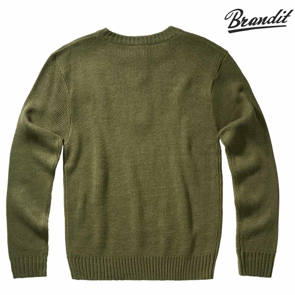 Brandit Army Pullover Olive Sweater Heren