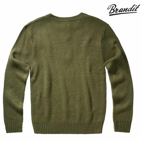 Brandit Army Pullover Olive Sweater Heren