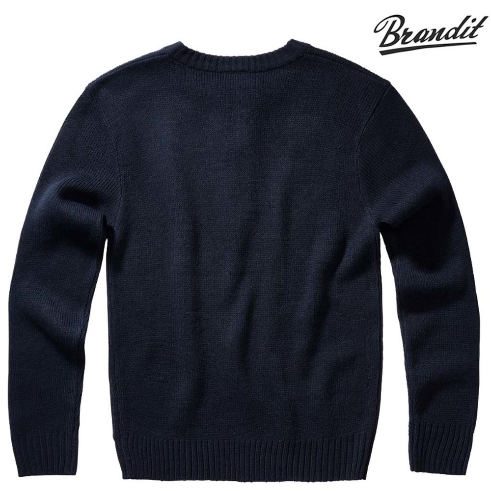 Brandit Army Pullover Navy Sweater Heren Brandit Army Pullover Navy Sweater Heren