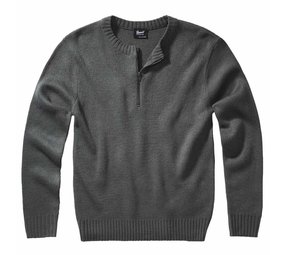 Brandit Army Pullover Antraciet Sweater Heren
