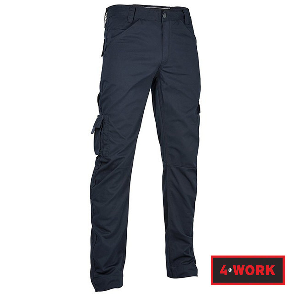 4WORK Cadiz Service en Logistiek Navy Werkbroek Heren