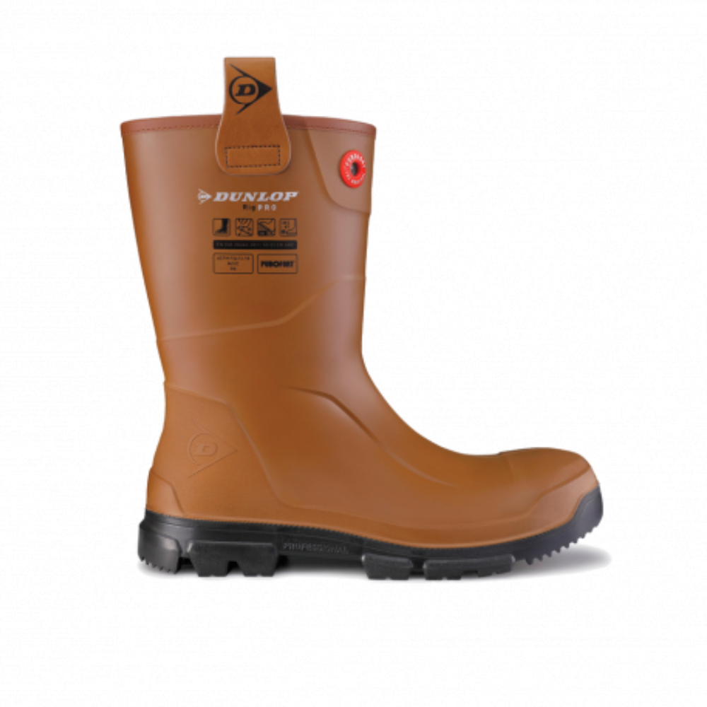 Dunlop LJ2HR48 Rigpro S5 Gevoerde Werklaarzen Dunlop LJ2HR48 Rigpro S5 Gevoerde Werklaarzen