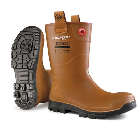 Dunlop LJ2HR48 Rigpro S5 Gevoerde Werklaarzen Dunlop LJ2HR48 Rigpro S5 Gevoerde Werklaarzen