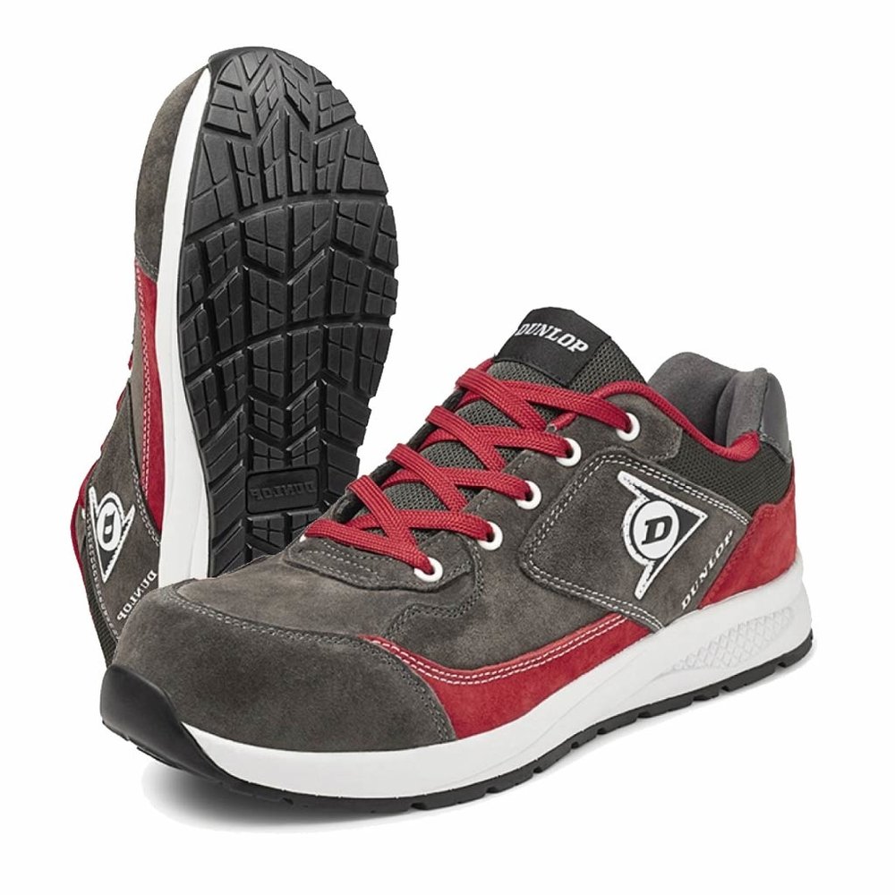 Veiligheidssneakers Dunlop Flying Luka Rood S3 - Dames en Heren - BD Store