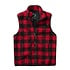 Teddyfleece Rood-Zwart Bodywarmer Heren Teddyfleece Rood-Zwart Bodywarmer Heren